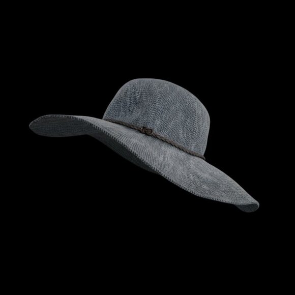 Blue/Grey Floppy Hat - Picture 3 of 11